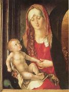 Albrecht Durer Maria mit Kind vor einem Torbogen painting